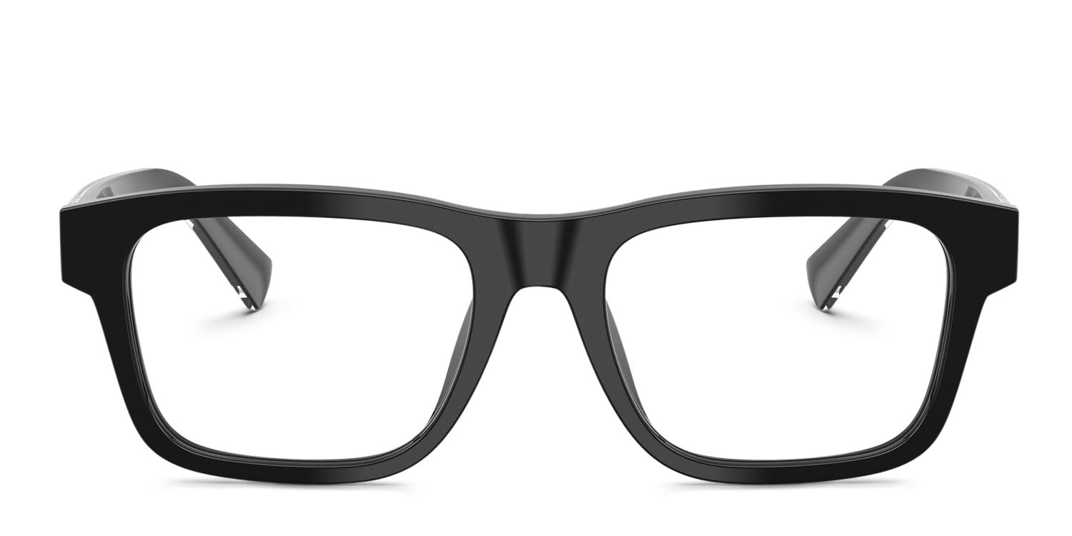 Dolce & Gabbana DG3446 Black glasses - Black - Frontal View