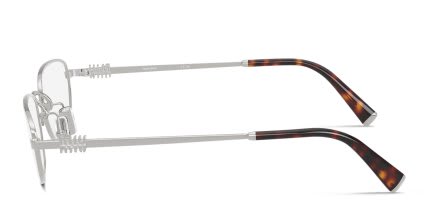 Miu Miu MU52ZV Silver glasses - Silver - Side View