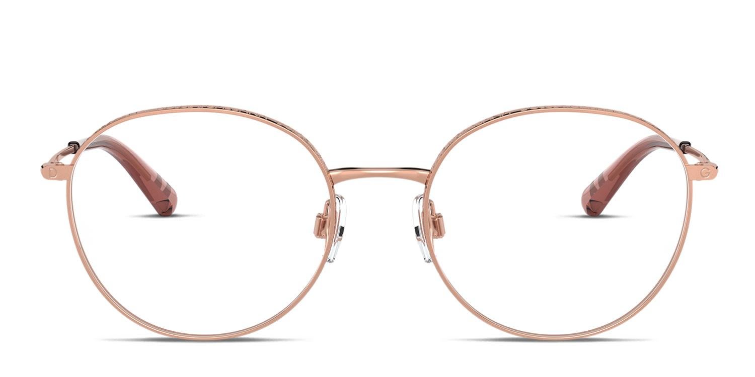 Dolce & Gabbana DG1322 Rose Gold glasses - Rose Gold - Frontal View