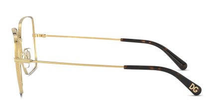 Dolce & Gabbana DG1323 Gold glasses - Gold - Side View
