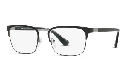 Prada PR 54TV Heritage Black, Silver glasses - Black / Silver - Angle View
