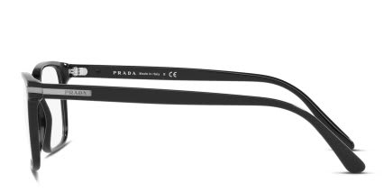 Prada PR 14WV Shiny Black glasses - Shiny Black - Side View