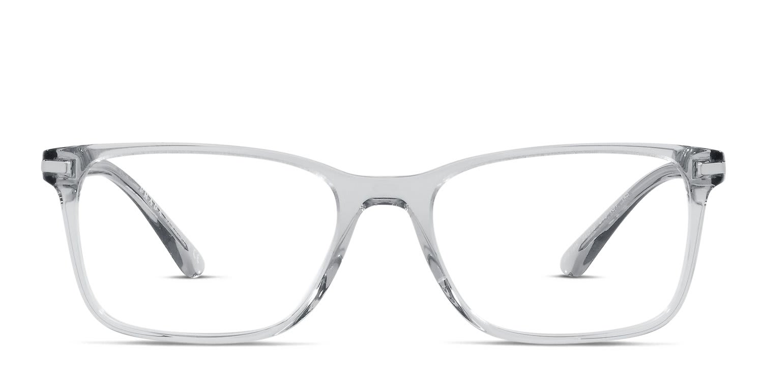 Prada PR14WV Clear , Gray glasses - Clear / Gray - Frontal View