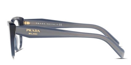 Prada PR 19WV Blue glasses - Blue - Side View
