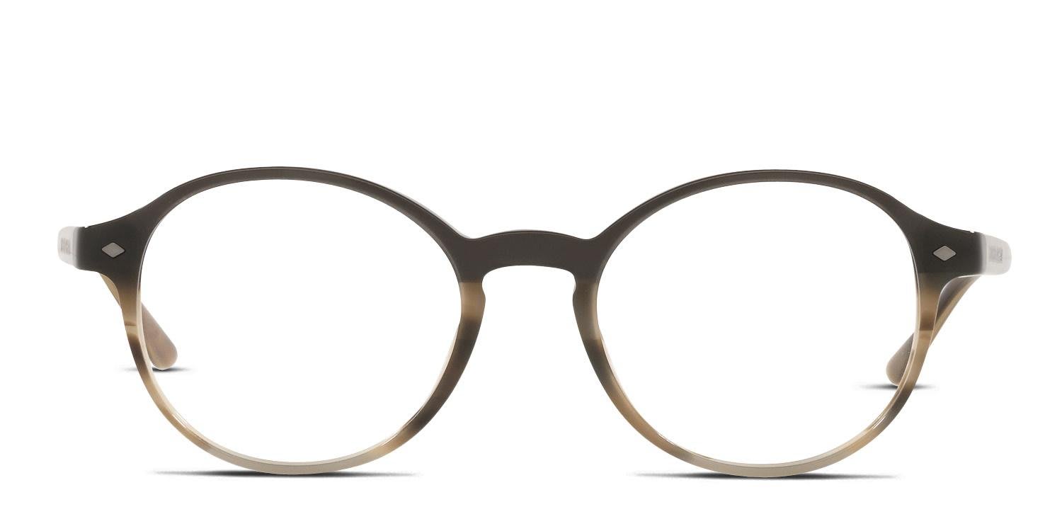 Giorgio Armani AR7004 Brown, Beige glasses - Brown / Beige - Frontal View