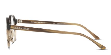 Giorgio Armani AR7004 Brown, Beige glasses - Brown / Beige - Side View