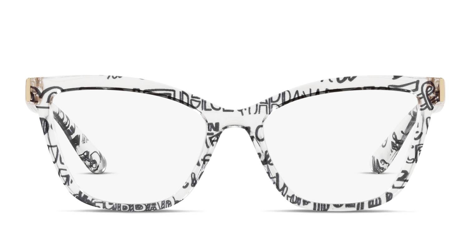 Dolce & Gabbana DG5076 Clear glasses - Clear - Frontal View