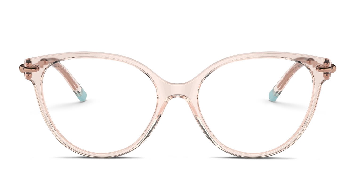 Tiffany & Co. TF2217 Pink, Clear glasses - Pink / Clear - Frontal View