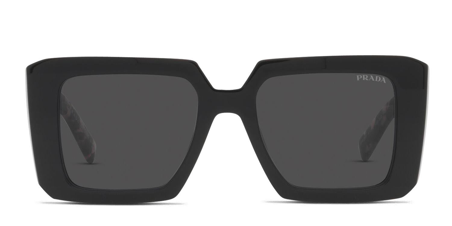 Prada PR 23YS Black glasses - Black - Frontal View