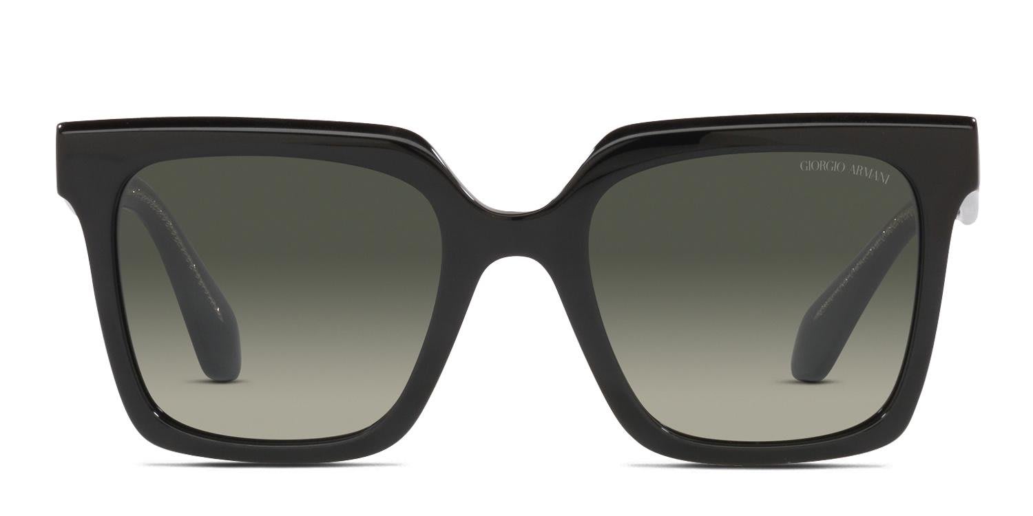 Giorgio Armani AR8156 Shiny Black glasses - Shiny Black - Frontal View