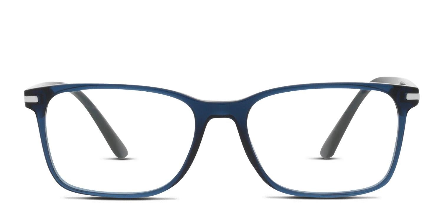 Prada PR 14WV Blue glasses - Blue - Frontal View