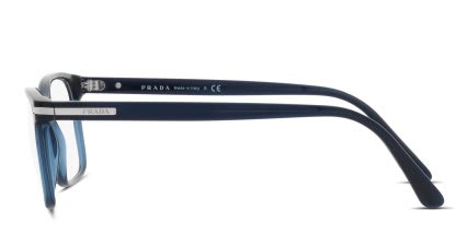 Prada PR 14WV Blue glasses - Blue - Side View