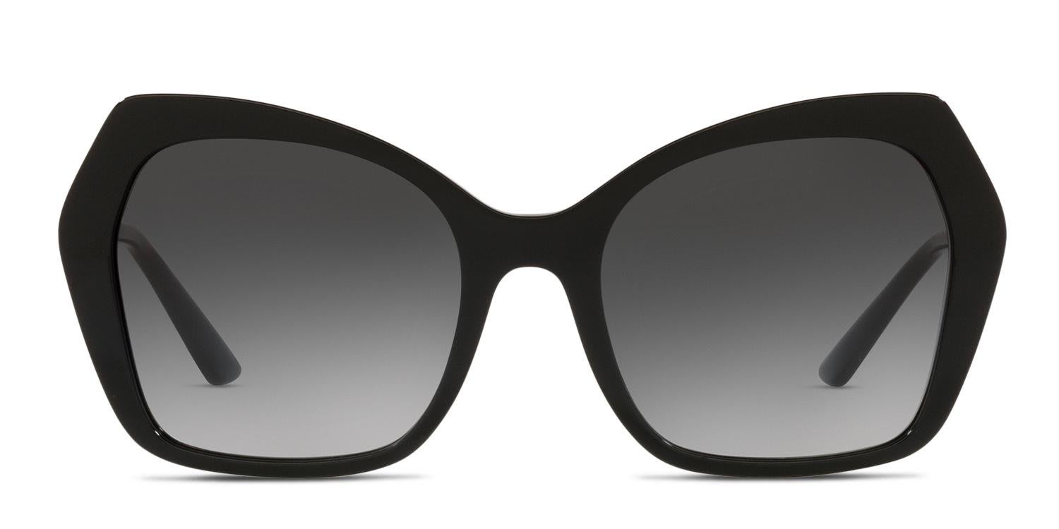 Dolce & Gabbana DG4399 Shiny Black glasses - Shiny Black - Frontal View