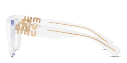 Miu Miu MU04UV Clear glasses - Clear - Side View