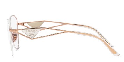 Prada PR 52ZV Rose Gold glasses - Rose Gold - Side View