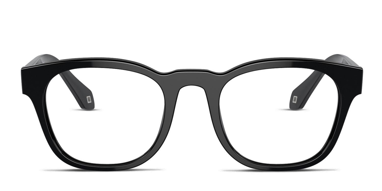 Giorgio Armani AR7242 Black glasses - Black - Frontal View