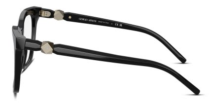 Giorgio Armani AR7238 Shiny Black glasses - Shiny Black - Side View