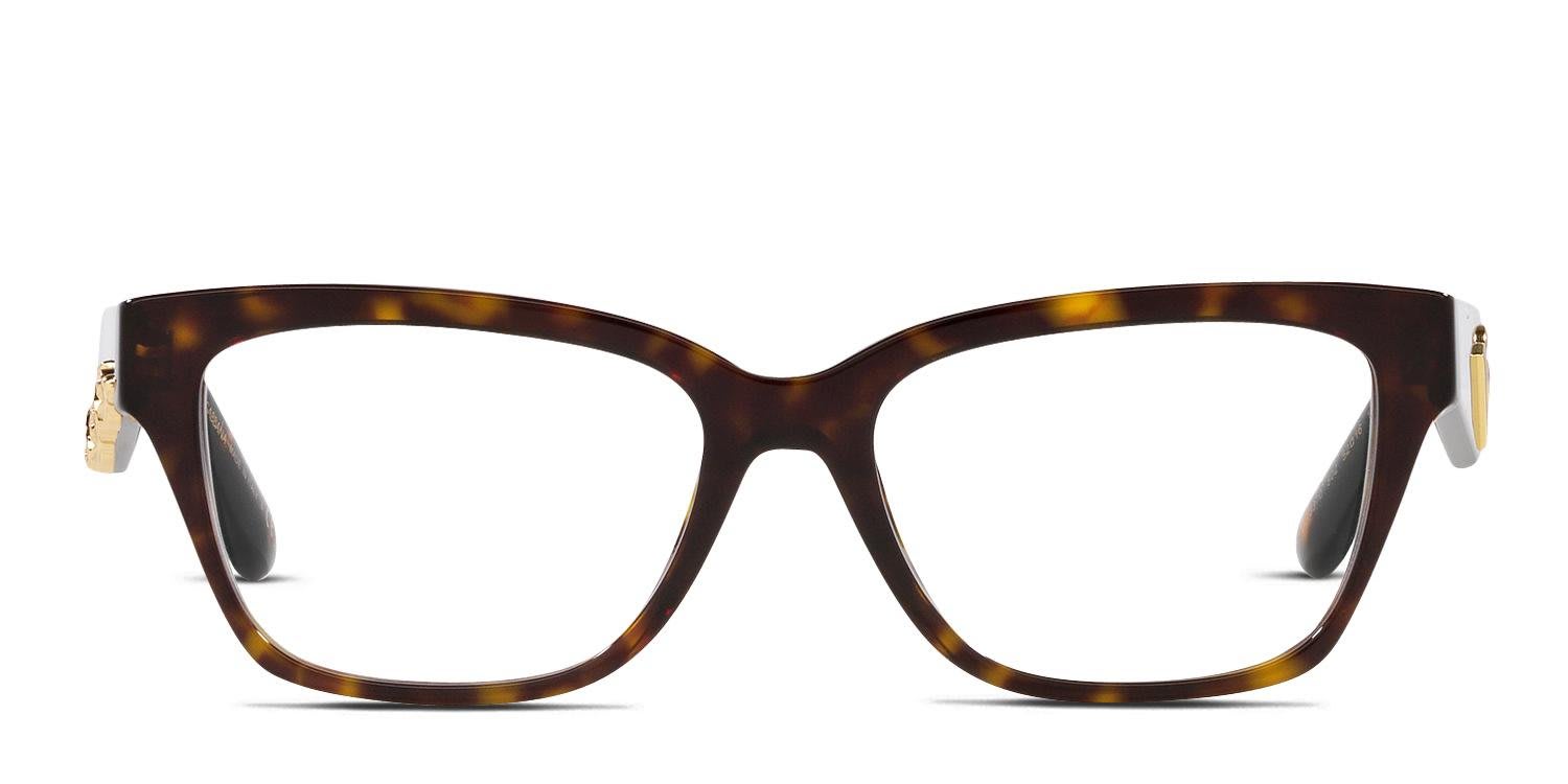 Dolce & Gabbana DG3370 Tortoise glasses - Tortoise - Frontal View