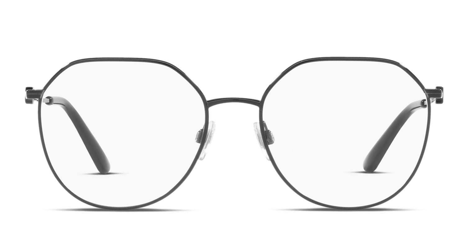 Dolce & Gabbana DG1348 Black glasses - Black - Frontal View