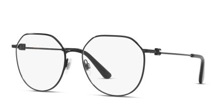 Dolce & Gabbana DG1348 Black glasses - Black - Angle View
