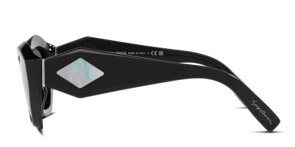 Giorgio Armani AR8187U Shiny Black glasses - Shiny Black - Side View