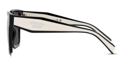 Prada PR 24ZS Shiny Black glasses - Shiny Black - Side View