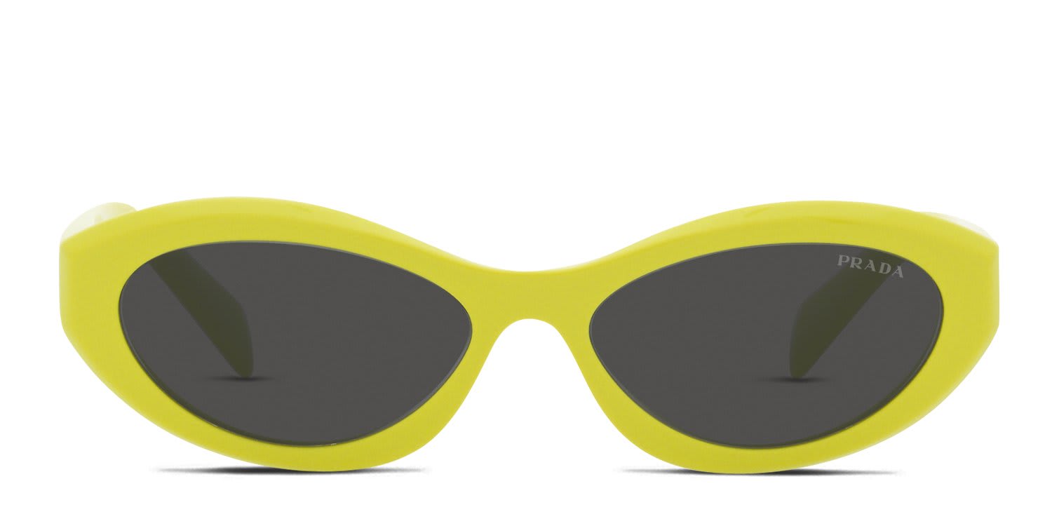 Prada PR26ZS Gray , Yellow glasses - Gray / Yellow - Frontal View