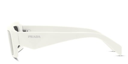 Prada PR 27ZS White glasses - White - Side View