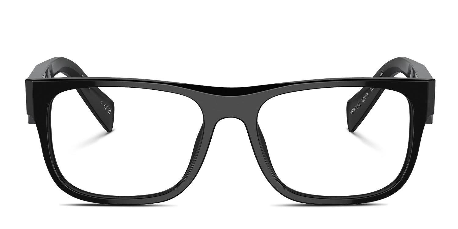 Prada PR22ZV Black glasses - Black - Frontal View