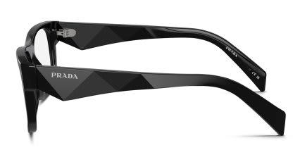 Prada PR22ZV Black glasses - Black - Side View