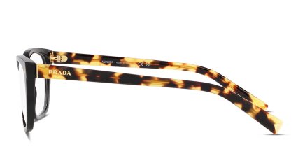 Prada PR15ZV Black glasses - Black - Side View
