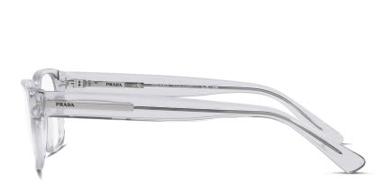 Prada PR18ZV Clear, Gray glasses - Clear / Gray - Side View