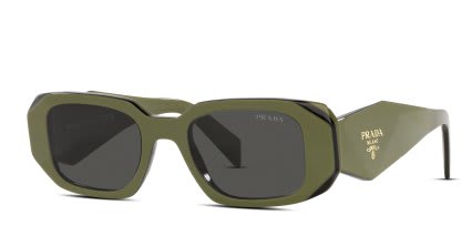 Prada PR17WS Black , Gray glasses - Black / Gray - Angle View