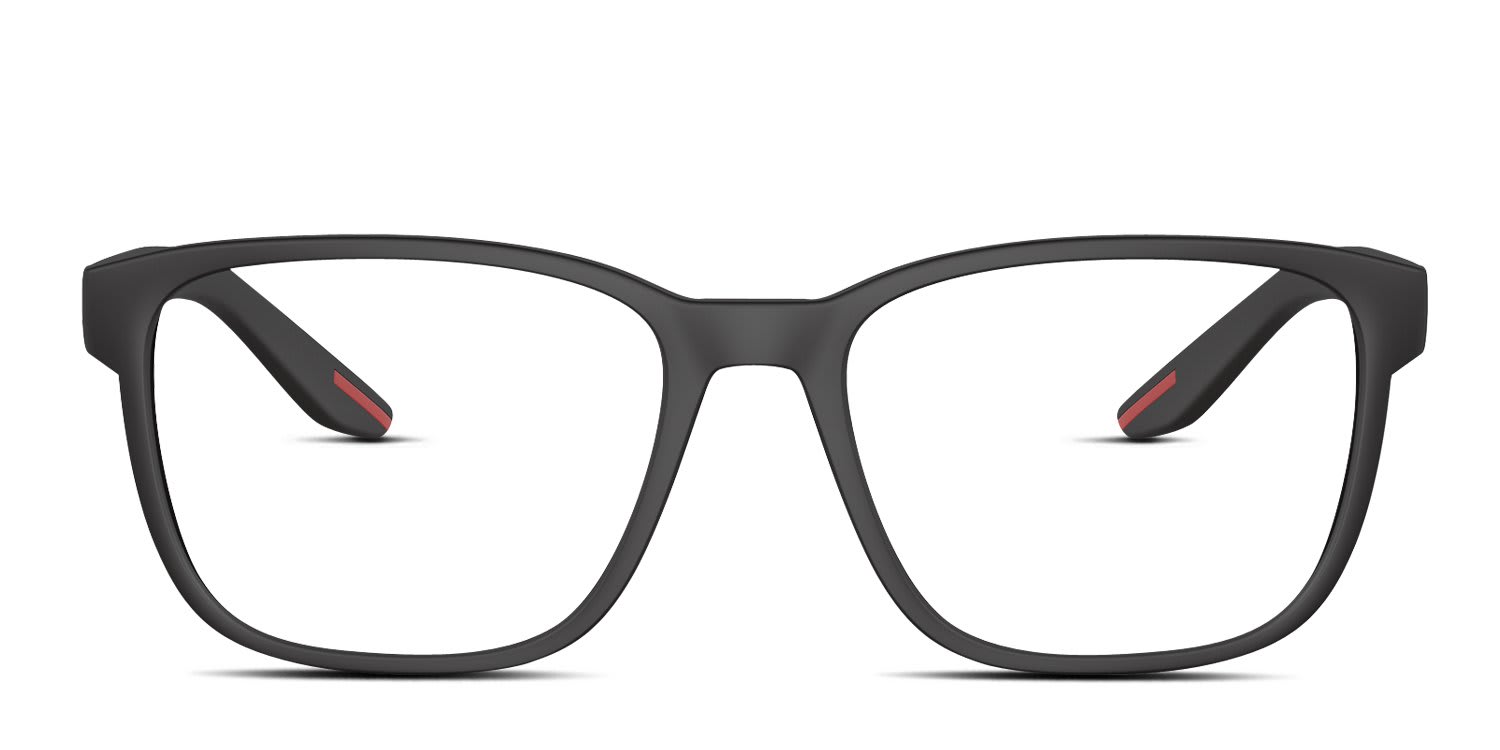 Prada Linea Rossa PS06PV Black, Gray glasses - Black / Gray - Frontal View