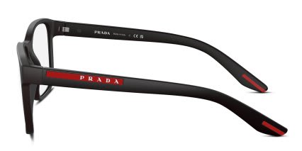 Prada Linea Rossa PS06PV Black, Gray glasses - Black / Gray - Side View