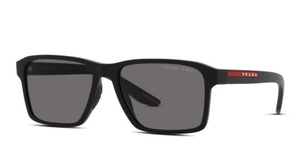 Prada Linea Rossa PS05YS Black glasses - Black - Angle View