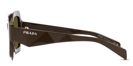Prada PR28ZS Brown glasses - Brown - Side View