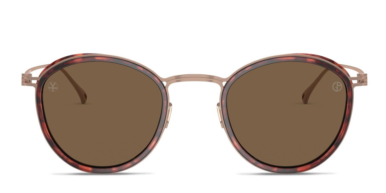 Giorgio Armani AR6148T Tortoise, Bronze glasses - Tortoise / Bronze - Frontal View