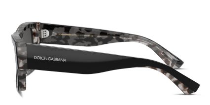 Dolce & Gabbana DG4451 Black glasses - Black - Side View