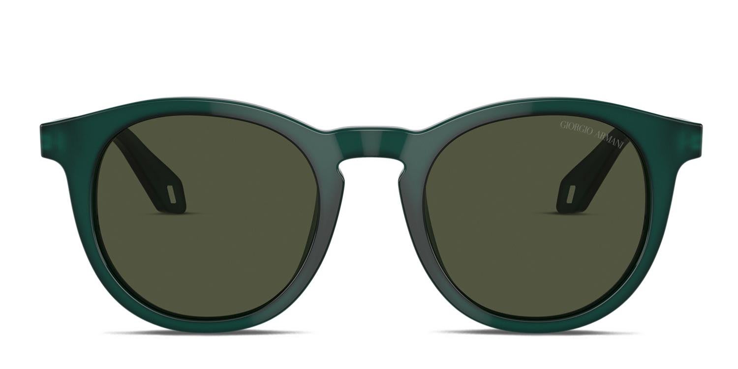 Giorgio Armani AR8192 Green glasses - Green - Frontal View