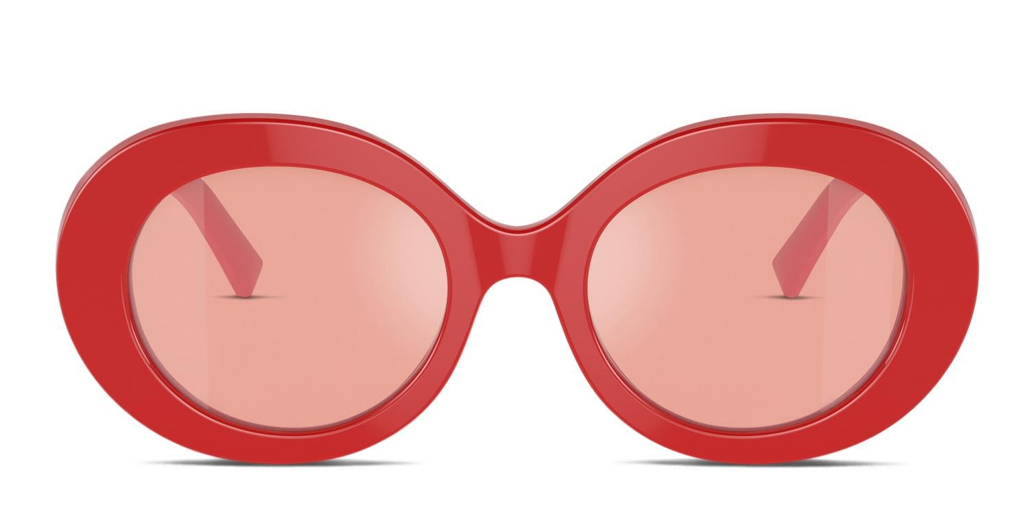Dolce & Gabbana DG4448 Red glasses - Red - Frontal View