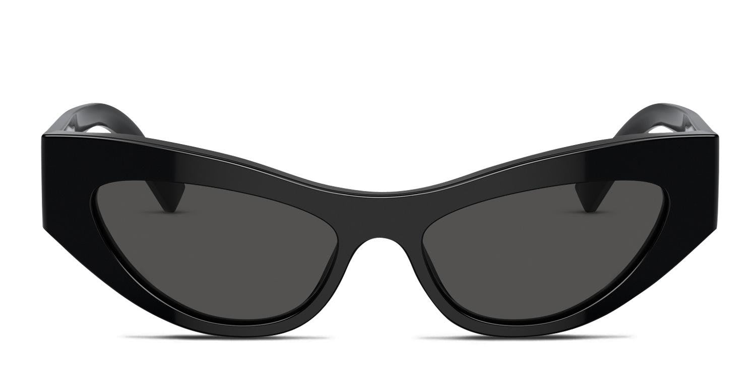 Dolce & Gabbana DG4450 Shiny Black glasses - Shiny Black - Frontal View