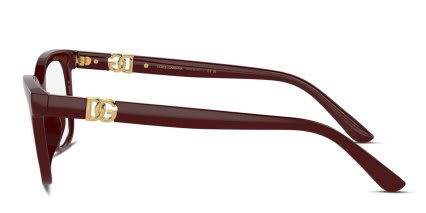 Dolce & Gabbana DG5106U Red glasses - Red - Side View