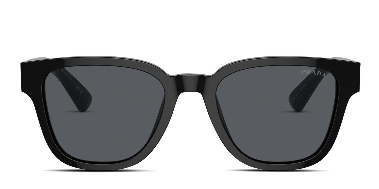 Prada PRA04S Black glasses - Black - Frontal View