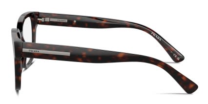 Prada PRA09V Tortoise glasses - Tortoise - Side View