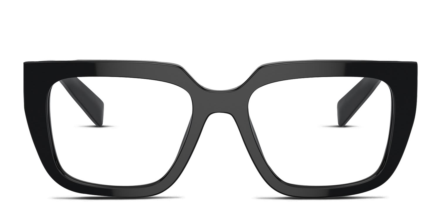 Prada PRA03V Black glasses - Black - Frontal View