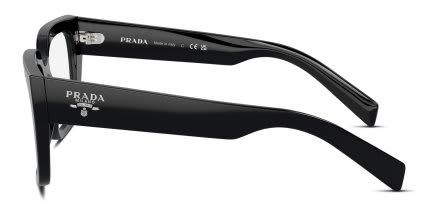 Prada PRA03V Black glasses - Black - Side View