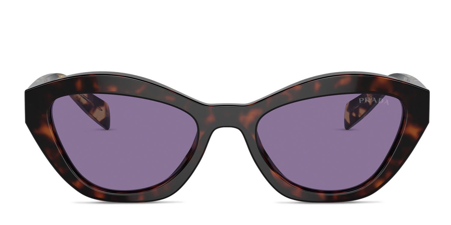 Prada PRA02S Tortoise glasses - Tortoise - Frontal View