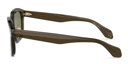 Giorgio Armani AR8206 Clear, Green glasses - Clear / Green - Side View