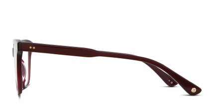 Garrett Leight Tia Jane Red glasses - Red - Side View